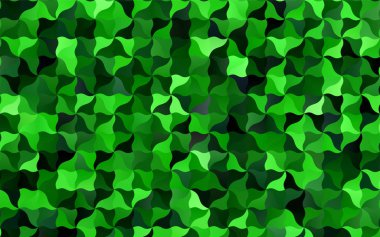Işık yeşil vektör bükülmüş şablonu. bulanık geometrik örnek gradyan ile. İş tasarımınız için yeni stil.