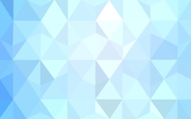 Hafif mavi vektör modern geometrik arka plan. Doku, yeni arka plan. Geometrik arka plan gradyan ile Origami tarzında. 