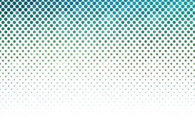 Açık mavi, daireler ile soyut desen vektör yeşil. Geometri iş tasarım şablonu. Arka plan ile renkli küreler.