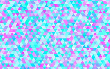 Hafif pembe, mavi vektör bulanık üçgen arka plan. Belirsiz bir soyut örnek gradyan ile. Zarif desen bir marka kitap parçası olarak kullanılabilir.