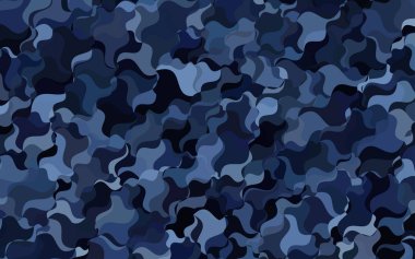 Koyu mavi vektör parlayan şablon krank. Degrade çarpık çizgiler ile modern geometrik soyut resim. Poligonal tasarım web siteniz için kullanılabilir.