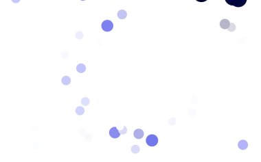 Daireler, Küre ile hafif mor vektör afiş. Soyut noktalar. Yarı ton tarzı renkli gradyan ile arka plan sanat bubbles.