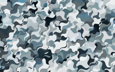 Hafif mavi vektör soyut göbekli şablonu. Bulanık satır oluşur illüstrasyon parlayan. İş tasarımınız için tamamen yeni bir şablon.