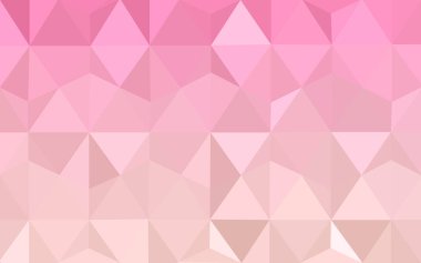 Pembe vektör desen. üçgen şablonu. Geometrik örnek. Üçgen şekiller ile rutin tekrar. Yeni doku tasarımınız için. Desen arka plan için kullanılabilir.
