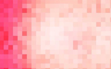 Açık kırmızı vektör çokgen çizimi, dikdörtgenlerden oluşur. İş tasarımınız için dikdörtgen desen. Origami tarzında gradyan ile Geometrik arkaplan. 