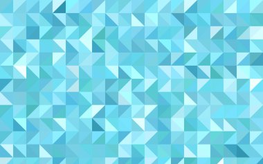 Açık mavi, vektör üçgen mozaik şablon yeşil. Gradyan ile Origami tarzında yaratıcı geometrik şekil. Tamamen yeni şablon marka kitap için kullanılabilir.