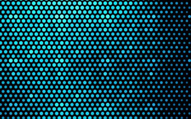 Işık Mavisi vektör kırmızı bayrak, üzerinde daireler ve noktalar var. Donut arka planı. Yaratıcı Tasarım Şablonu. Teknolojik yarım ton çizimi.