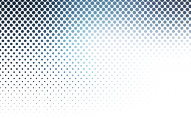 Işık Mavisi vektör soyut şekli ve daireler. İş tasarımınız için geometri şablonu. Renkli kürelerle arka plan.