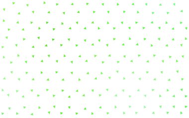 Yeşil vektör geometrik basit minimalist arka plan, hangi beyaz arka plan üzerinde üçgen oluşur ışık. İş tasarımınız için gradyan ile üçgen desen. 