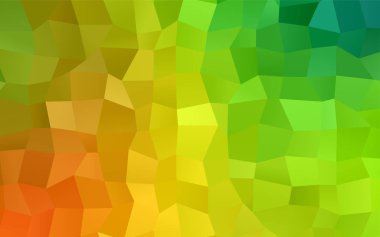 Açık yeşil, sarı vektör modern geometrik arka plan. Soyut şablonu. Gradyan ile kare tarzda geometrik desen.