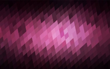 Koyu pembe dikdörtgenler oluşan poligonal illüstrasyon vektör. Dikdörtgen tasarım işiniz için. Yaratıcı geometrik arka plan gradyan ile origami tarzında.