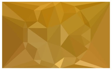 Koyu sarı vektör poligonal illüstrasyon, hangi bir taş merkezi ile üçgenler oluşur. Üçgen tasarım işiniz için büyük bir elmas. Gems yaratıcı geometrik arka plan.