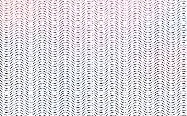 Koyu pembe, mavi daireler, noktalar kümesi ile Kızıl Bayrak vektör. Çörek arka plan. Yaratıcı tasarım şablonu. Teknolojik noktalı resim illüstrasyon.