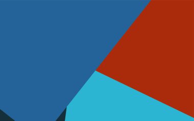 Açık mavi, kırmızı vektör düşük poli arka plan. Bir örnek ile bir çokgen çizmek. Kareler tekrarlayan olan çokgen stilini çizimde