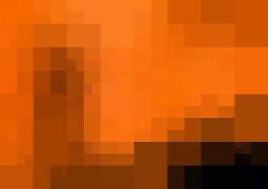 Koyu turuncu vektör düşük Poli kristal arka plan. Çokgen tasarım deseni. Düşük Poli illüstrasyon, düşük çokgen arka plan.