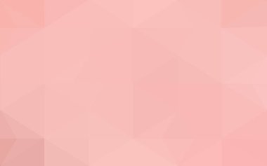 Açık kırmızı vektör deseni. Üçgen şablon. Geometrik örnek. Üçgen şekillerle tekrarlanan rutin. Tasarımın için yeni bir doku. Desen arkaplan için kullanılabilir.