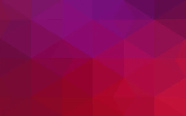 Dark Purple Pink Vector Polygonal Illustration Which Consist Triangles Треугольная — стоковый вектор