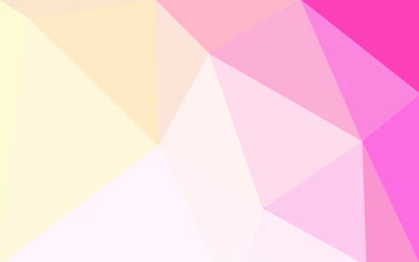 Светло Розовый Желтый Текстурированный Полигональный Фон Размытый Треугольник Патент Можно — стоковый вектор