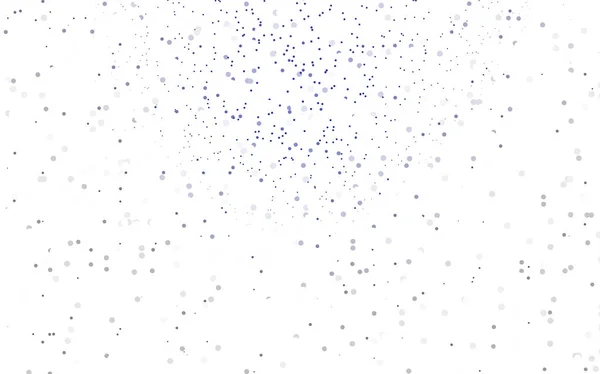 Donker Blauw Vector Patroon Met Gekleurde Bollen Geometrische Steekproef Van — Stockvector