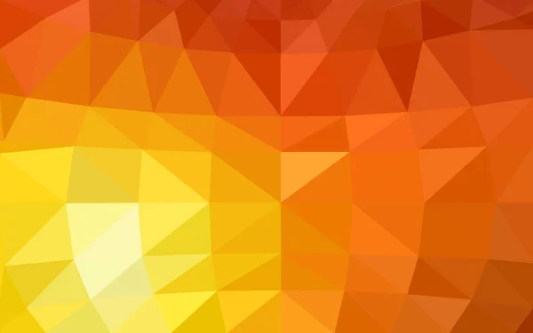 Hellroter Gelber Vektor Moderner Geometrischer Abstrakter Hintergrund Textur Neuer Hintergrund — Stockvektor