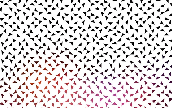 Dunkelblau Roter Vektor Geometrischer Einfacher Minimalistischer Hintergrund Der Aus Dreiecken — Stockvektor
