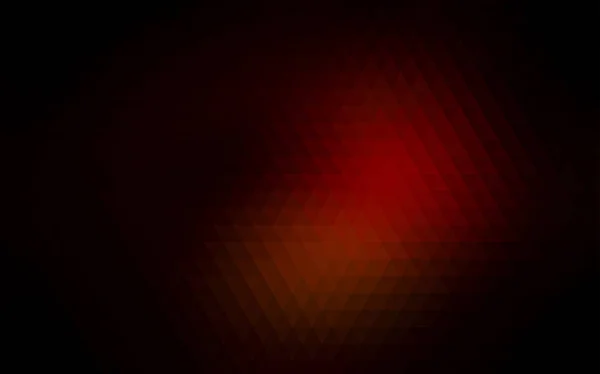 어두운 빨간색 삼각형 모자이크 배경입니다 새로운 스타일에 일러스트를 빛나는 다각형 — 스톡 벡터