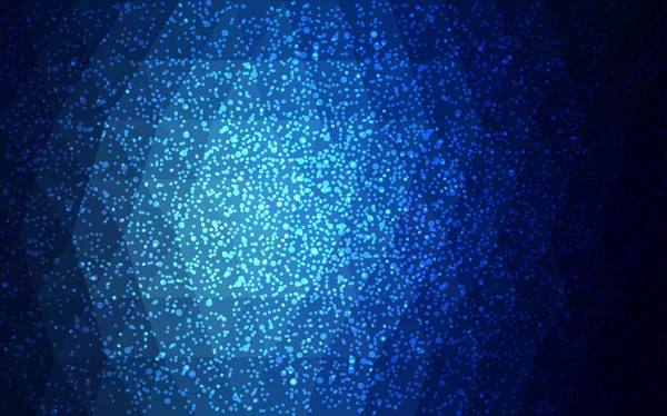 Tard Bleu Vecteur Noël Fond Polygone Faible Poly Illustration Composée — Image vectorielle