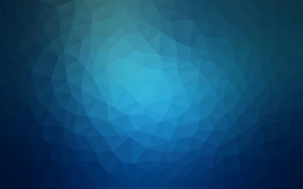 Hellblaue Vektorpolygonale Illustration Die Aus Dreiecken Besteht Dreiecksmuster Für Ihr — Stockvektor