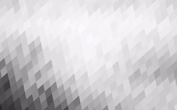 灰色的光矢量现代几何背景 抽象的模板 在广场文风与梯度的几何图案 — 图库矢量图片