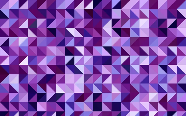 Motif Mosaïque Abstrait Violet Clair Vecteur Rose Illustration Abstraite Géométrique — Image vectorielle