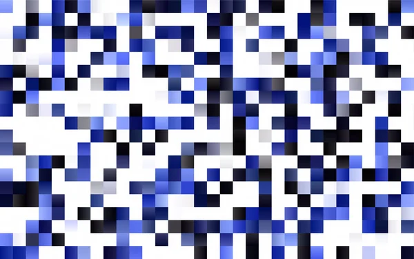 Temný Vektor Blue Zbrusu Nová Obdélníková Šablona Zářící Geometrický Vzorek — Stockový vektor