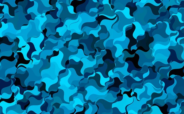Vecteur Bleu Foncé Brillant Fond Manivelle Illustration Colorée Flambant Neuve — Image vectorielle