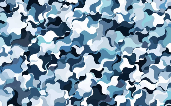 Modèle Bandy Vectoriel Bleu Clair Illustration Créative Demi Teinte Cintrée — Image vectorielle