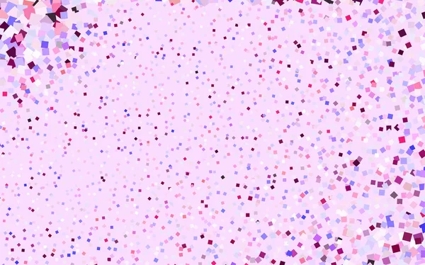 Light Pink Blue Vector Abstract Textured Polygonal Background Blurry Rectangular — Stock Vector