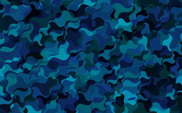 Modèle Manivelle Bleu Foncé Vecteur Vert Brillant Illustration Colorée Dans — Image vectorielle