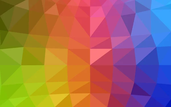 Könnyű Többszínű Vektor Sokszögű Illusztráció Amely Áll Háromszög Háromszög Alakú — Stock Vector