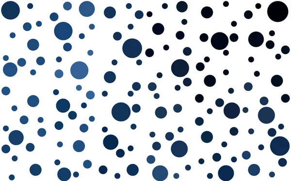 Mörk Blå Vektor Banners Uppsättning Cirklar Klot Abstrakta Fläckar Konst — Stock vektor