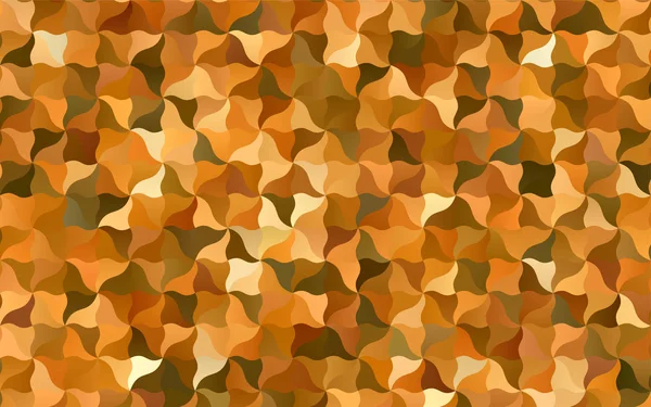 Světle Oranžové Vektor Křivé Abstraktní Vzor Rozmazané Geometrických Vzorků Přechodem — Stockový vektor