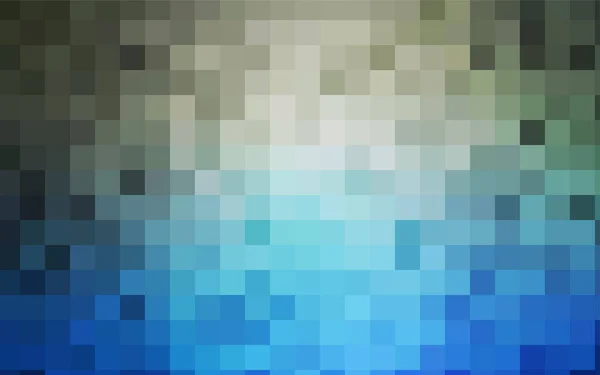 사각형 사각형의 어두운 Blue 스타일 퀼트와 직사각 모양이다 직사각 모양으로 — 스톡 벡터