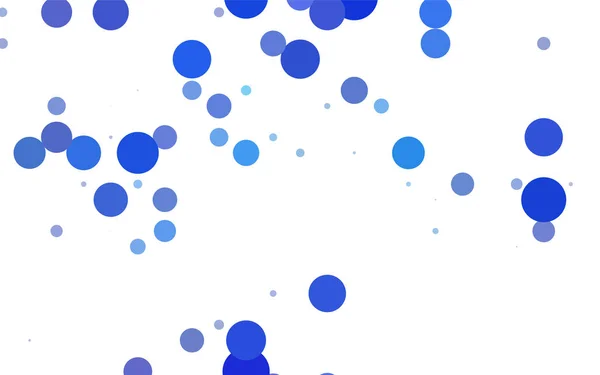Bannière Rouge Vectoriel Bleu Clair Avec Ensemble Cercles Points Donuts — Image vectorielle