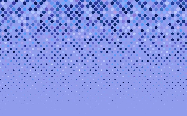 Hellrosa Blauer Vektor Modernen Geometrischen Kreis Abstrakten Hintergrund Gepunktete Texturvorlage — Stockvektor