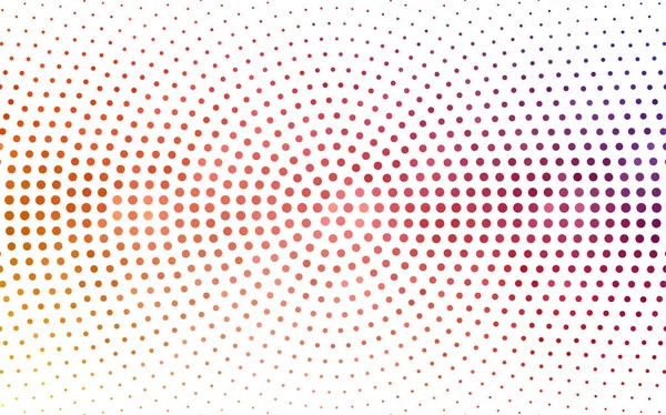 Hellblaues Rotes Vektor Abstraktes Muster Mit Kreisen Geometrie Vorlage Für — Stockvektor
