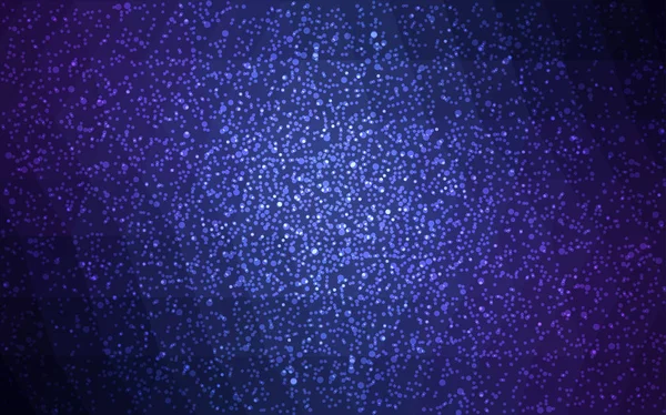 Oscuridad Azul Vector Navidad Polígono Fondo Baja Poli Ilustración Compuesta — Archivo Imágenes Vectoriales