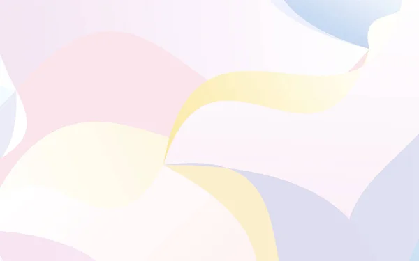 Легкий Багатокольоровий Векторний Фон Банді Яскрава Ілюстрація Яка Складається Розмитих — стоковий вектор