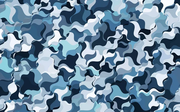 Modèle Bandy Vectoriel Bleu Clair Illustration Abstraite Scintillante Avec Des — Image vectorielle