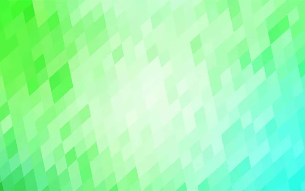Licht Groen Veelhoekige Vectorillustratie Bestaande Uit Rechthoeken Rechthoekig Ontwerp Voor — Stockvector