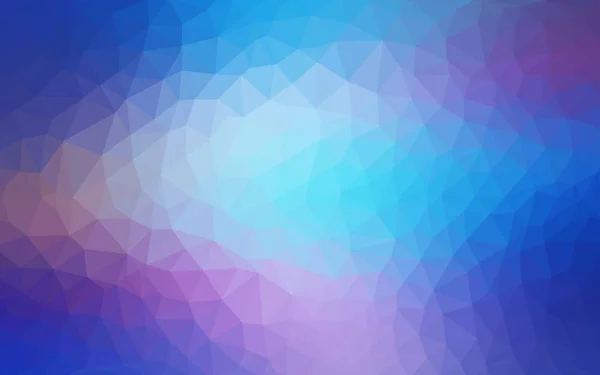 Rose Pâle Motif Vectoriel Bleu Gabarit Triangulaire Échantillon Géométrique Répéter — Image vectorielle