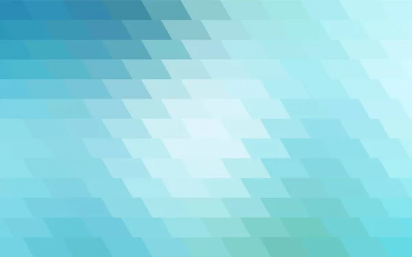 Hellblauer Grüner Vektor Abstrakt Strukturierter Polygonaler Hintergrund Verschwommenes Rechteckiges Design — Stockvektor
