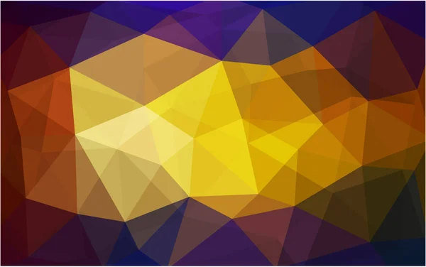 Modèle Vectoriel Multicolore Foncé Gabarit Triangulaire Échantillon Géométrique Répéter Routine — Image vectorielle