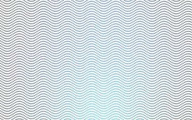 Dairelerden oluşan DARK BLUE vektör çizimi. İşiniz için noktalı gradyan tasarımı. Renkli benekli yarım ton biçiminde yaratıcı geometrik arkaplan.